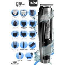 14IN1 Islak Kuru Bakım Seti, Ipx6, Hızlı Şarj, Çelik Bıçak, Taşıma Kılıf, Hediyeli