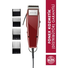 Kırmızı Profesyonel Saç Kesme Makinesi, Şık ve Güçlü Tasarım