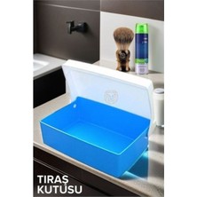 Çok Renkli Tıraş Malzemeleri Kutusu, Pratik ve Şık Saklama Çözümü