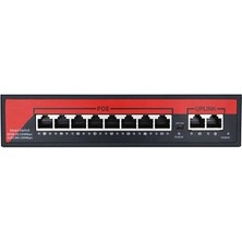 Ezcool EZ-08PSF-FG 8port 8ge+2ge F.gigabit Poe Switch 120W