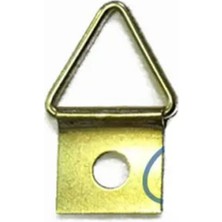 Renkli Üçgen Çerçeve Askısı 24X12MM, 20 Adet, Dekoratif ve Çok Renkli Tasarım