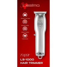 Lesima LS-1000 Tıger Elektrikli Tıraş Makinesi, Şık ve Kullanışlı Tasarım