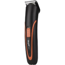 Kırmızı Renkli Profesyonel Şarjlı Saç Düzeltici ve Kesme Makinesi