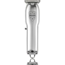 Gümüş Renk Sakal ve Ense Tıraş Makinesi, Şarjlı ve Kolay Kullanım Için Tasarlandı