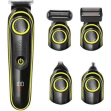 Renkli ve Çok Fonksiyonlu 5 Başlıklı Tıraş Makinesi, Pratik ve Şık Tasarım