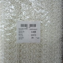 Dantel Polyester Güpür Bant Krem 30 Metre En 3 cm ON-1408-KR