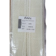 Dantel Polyester Güpür Bant Krem 14,50 Metre En 3 cm ON-1651-KR