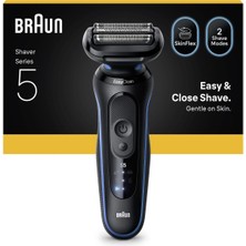 Islak ve Kuru Kullanıma Uygun, Şık Siyah Elektrikli Tıraş Makinesi