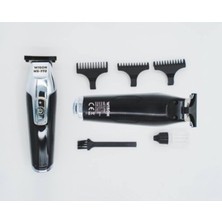 Şık ve Kullanışlı Elektrikli Tıraş Makinesi, Siyah Renk, WS-772 Modeli