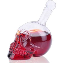 Mobgift 550 ml Kuru Kafa Tasarım Cam Şişe Sürahi