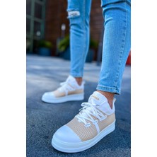 ZRC219 Laser Premium Bağcıklı Erkek Ayakkabı Beyaz