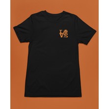 Bumeta Halloween Love Cadılar Bayramı Unisex Tişört T-Shirt