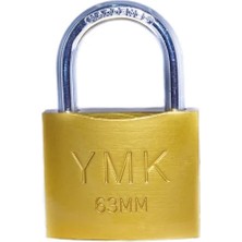 Eko Sarı Boyalı Kısa Kancalı Asma Kilit 38MM