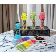 Inşua Hk 3800 Profesyonel Şarjlı Saç ve Sakal Kesme Makinesi, Mavi