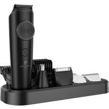 Kahverengi Şarjlı Erkek Bakım Seti PC-A21103, Pratik ve Şık Tasarım.