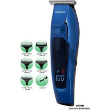 Hızlı Şekillendirme Makinesi, Micro USB Şarj, Saç ve Sakal Kesim, Mavi Renk