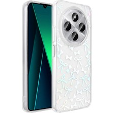 Redmi 14C 4g Kılıf Şeffaf Figürlü Zore Folk Sert Kapak - Fiyonk