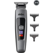 Gri Sarjlı Profesyonel Saç ve Sakal Tıraş Makinesi