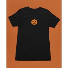 Bumeta Halloween Pumpkin Face Bal Kabağı Unisex Tişört T-Shirt