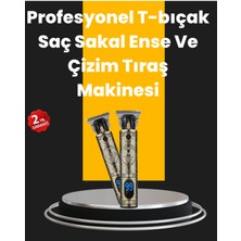 Çok Renkli, 0.1 mm Hassas Kesim Şarjlı Metal Tıraş Makinesi