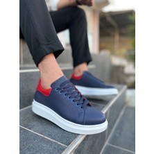 Kb-Dx3 Kuback Lacivert Deri Günlük Erkek Ayakkabı