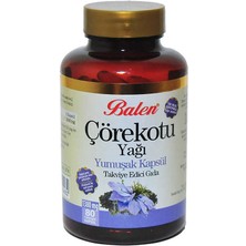 Çörek Otu Yağı 1380 Mg Yumuşak 80 Kapsül