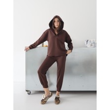 Kadın Nexa Scuba Kumaş Kapüşonlu Alt- Üst Takım