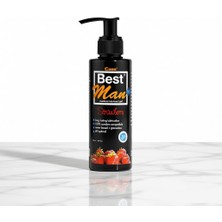Best Man Çilek Aromalı Kayganlaştırıcı Jel – Tatlı Çilek Kokulu Su Bazlı Uzun Süre Kalıcı Jel