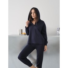 Kadın Nexa Scuba Kumaş Kapüşonlu Alt- Üst Takım