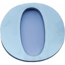 Cemax Villa Boy 0 Rakamı 8,5 cm Yapışkanlı