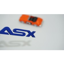 Dk Tuning Asx Bagaj Mavi Abs 3m Yazı Logo Mitsubishi Ile Uyumlu