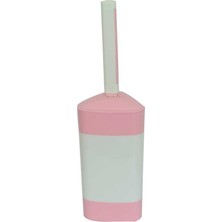 Plastik Elegant Muhafazalı Tuvalet Klozet Fırça Takımı Karışık Renk ZP-150