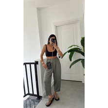 Kadın Skye Modal Paça Tutturmalı Pantolon