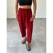 Kadın Skye Modal Paça Tutturmalı Pantolon