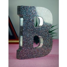 Masasüsü Harf Biblo Reçine Epoksi kişye özel hediyelik eşya 