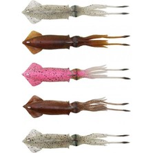 Savage Gear 3D Tpe Swim Squid 260MM 126G 1 Adet Sahte Balık Red Brown