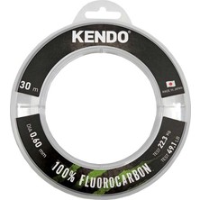 Kendo 100% Fluorocarbon White 30M Misina 0.70MM