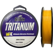 Sufix Tritanium Surf Misina Neon YELLOW-0.33MM - 300MT - 8.2kg