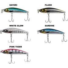 Ryujı Ghost Mınnow 5cm 8gr Standart-Whıte Glow