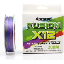 Remixon Fusion 300M X12 Multi Color Ip Misina STANDART-0.20MM