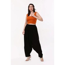 Viskon Kumaş Siyah Yöresel Şalvar