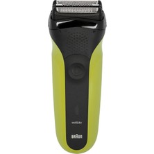 Braun 3 Serisi 3 300 Vtgrn Kablosuz ve Kuru Kullanım Sıfır Tıraş Makinesi / Traş Makinesi