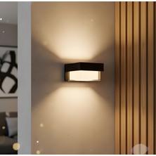 Kendal Dekoratif LED Aplik 12W – 1080 Lümen – Abs - Kare
