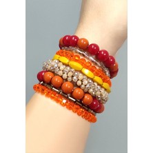 8 Adet Zr Model Bileklik