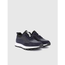 Aaron Hakiki Süet Deri Lacivert Erkek Spor Ayakkabı