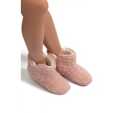 Twigy Edi Peluş Kadın Ev Botu Pembe 37/41