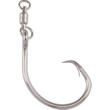 Mustad Swivel Demon Perfect Circle 3x Strong SE39950NP Olta Iğnesi Staınless Steel-No:6/0 - 2li