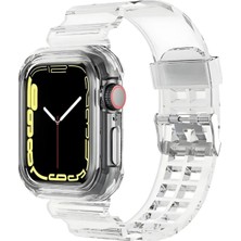 Nettech Apple Watch Seri 44/42 mm Uyumlu Kasa Korumalı Kordon