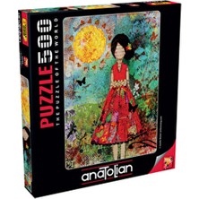 Anatolian 500 Parçalık Puzzle Güneşe Doğru 48x33 cm Boyutuyla Aile İçin Eğlenceli Oyun