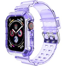 Nettech Apple Watch Seri 44/42 mm Uyumlu Kasa Korumalı Kordon